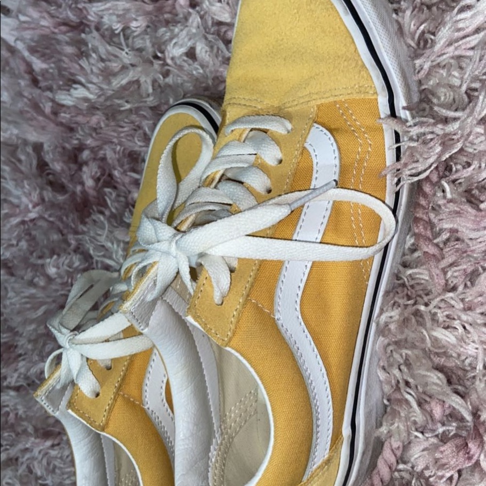 Yellow Old Skool Vans